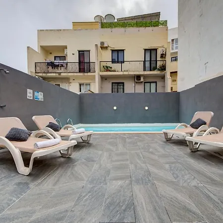 Oasis - Private Pool & Lounge Area Apartment Santa Vennera